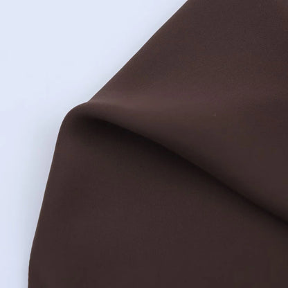 2025 summer new women's clothing casual fashion temperament simple slim design backless halter neck long dress