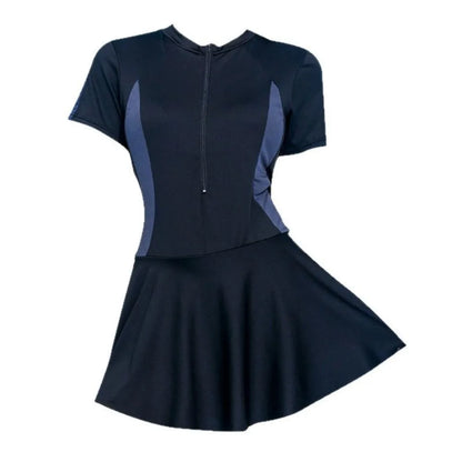 Conservative Swimsuits women's skirt-style Sportswear Slim And Simple Spring women's Racing Swimming Swimsuits