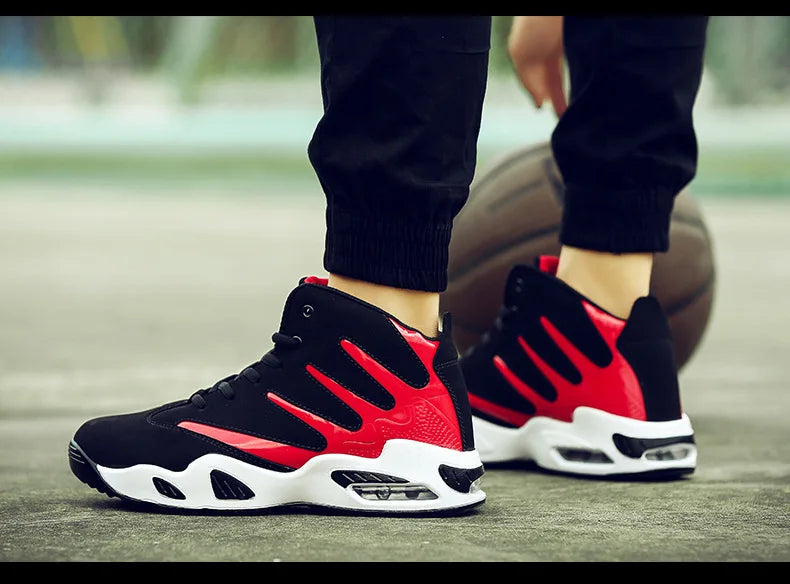 High Top Men Sneakers Fashion Breathable Running Shoes for Men Versatile Basketball Shoes Designer Men Sport Shoes Tenis Hombres