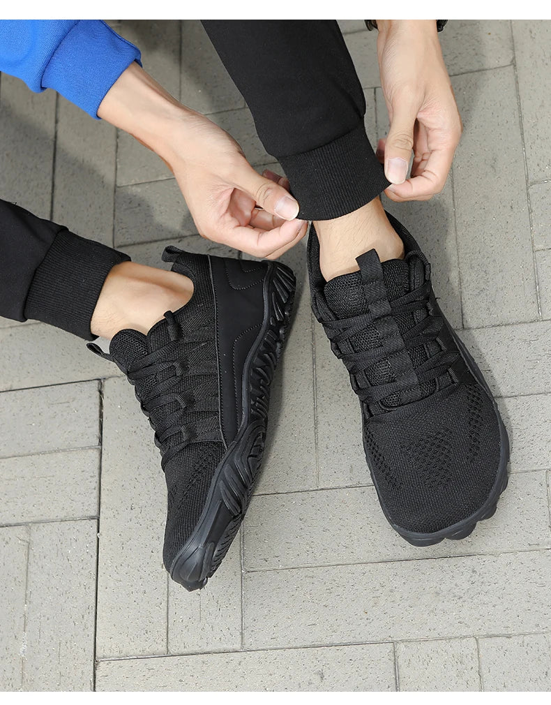 New Hiking Shoes, Plus Size, Couple Outdoor Sports Shoes, Wide Palm, Wide Last Shoes, Barefoot Casual Shoes, Indoor Yoga Fitness