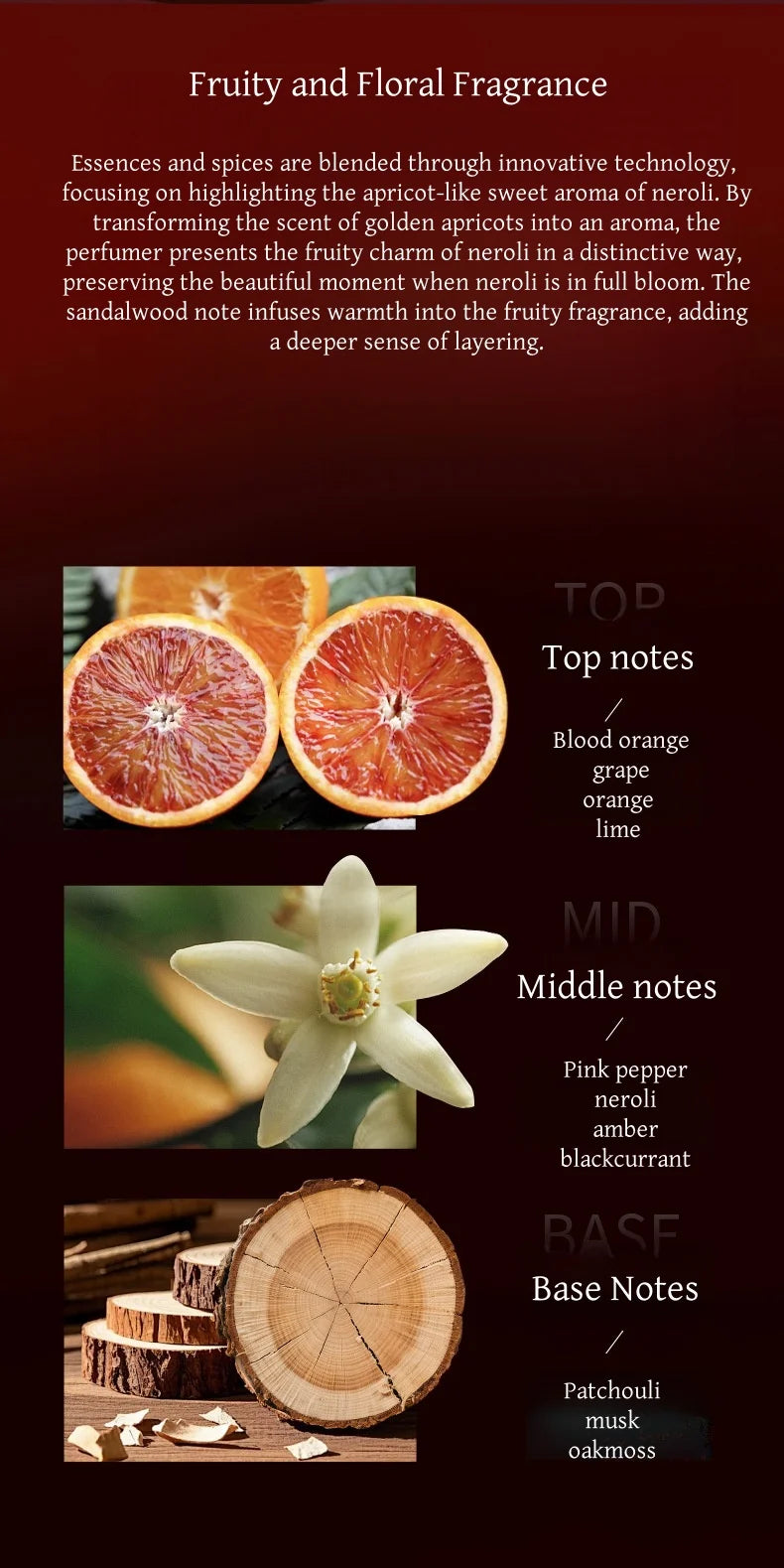 Charming Cupid Men Perfume Long-Lasting Fragrance Fresh Natural Dating Eau De Toilette Cologne Citrus Ocean Body Spray For Man