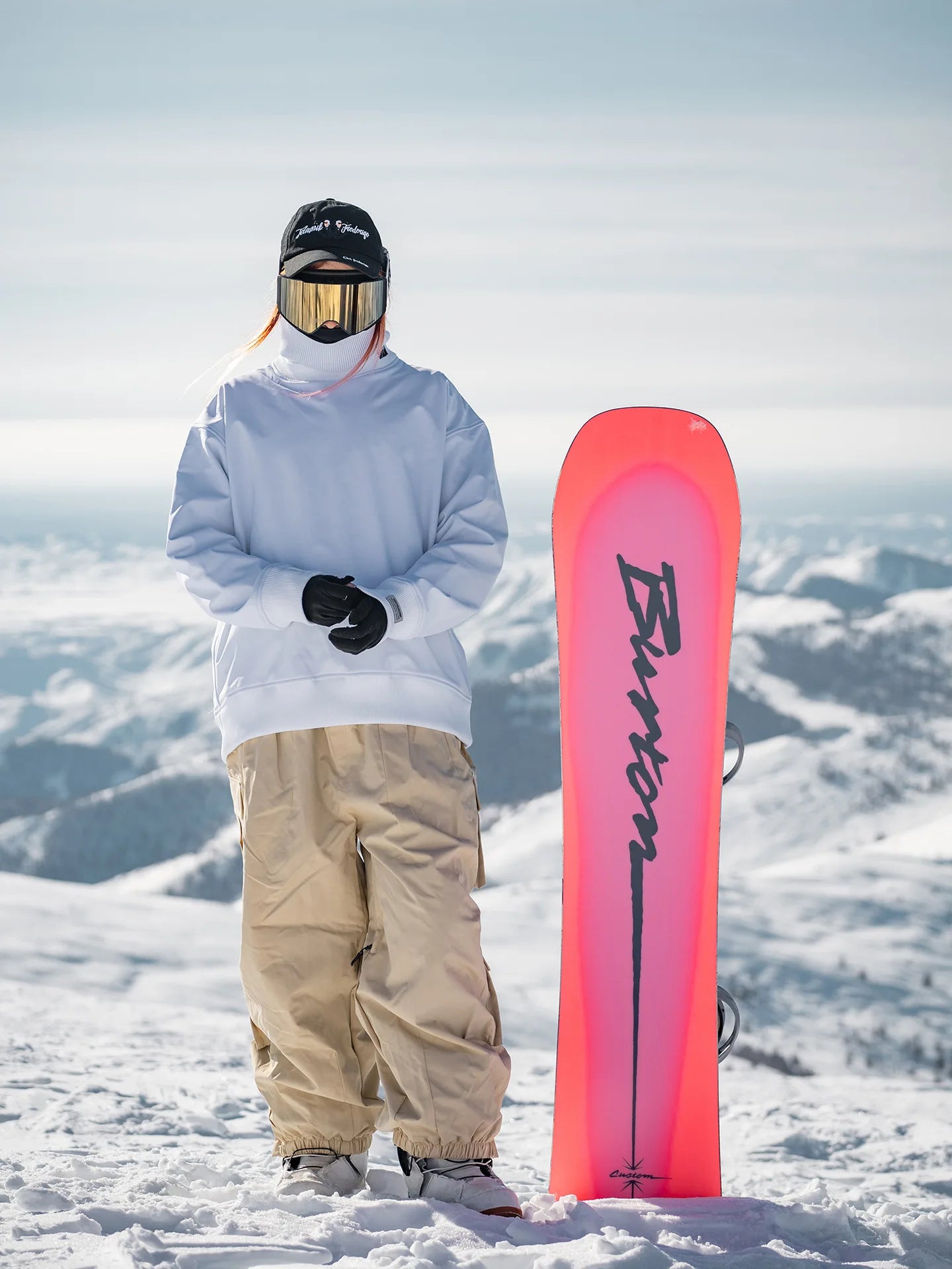 Oversize Winter Ski Pants 3L Snowboard Pant Thicken Thermal Waterproof Breathable Outdoor Sports Warm Women's Men's Ski Trousers