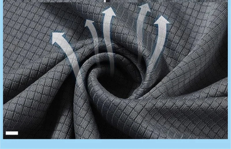 Summer New High-quality Men's Short-sleeved POLO Shirt Cool Breathable Business Casual Sweat POLO Shirt Men's Short-sleeved Tops