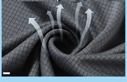 Summer New High-quality Men's Short-sleeved POLO Shirt Cool Breathable Business Casual Sweat POLO Shirt Men's Short-sleeved Tops