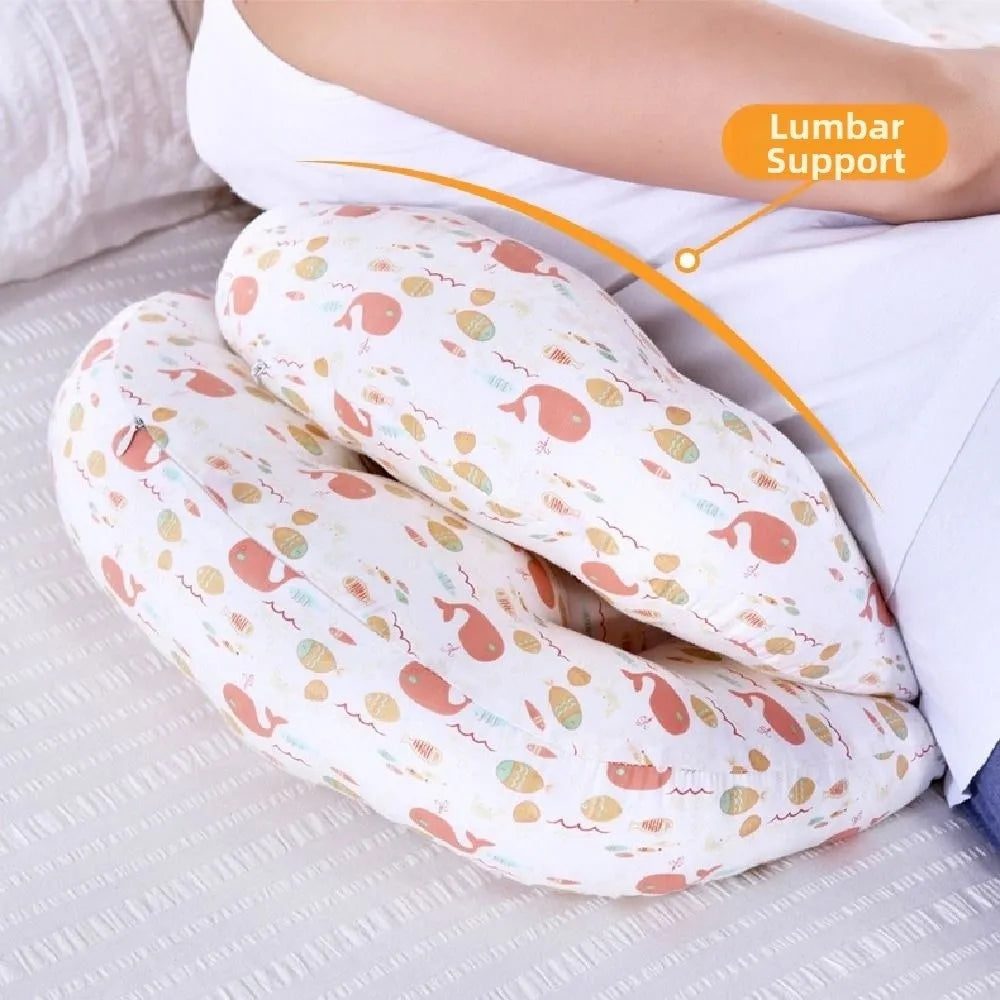 Soft Pregnancy Pillow Comfort Adjustable Waist Support Pillow Auxiliary Pillow Multifunction Maternity Pillow Side Sleeping
