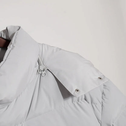 Women Winter Cotton Coat 2025 New Women Loose Cotton Padded Jacket Solid Hooded Parkas Coat Female Puffer Coat Winter Outwear