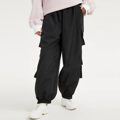 Oversize Winter Ski Pants 3L Snowboard Pant Thicken Thermal Waterproof Breathable Outdoor Sports Warm Women's Men's Ski Trousers