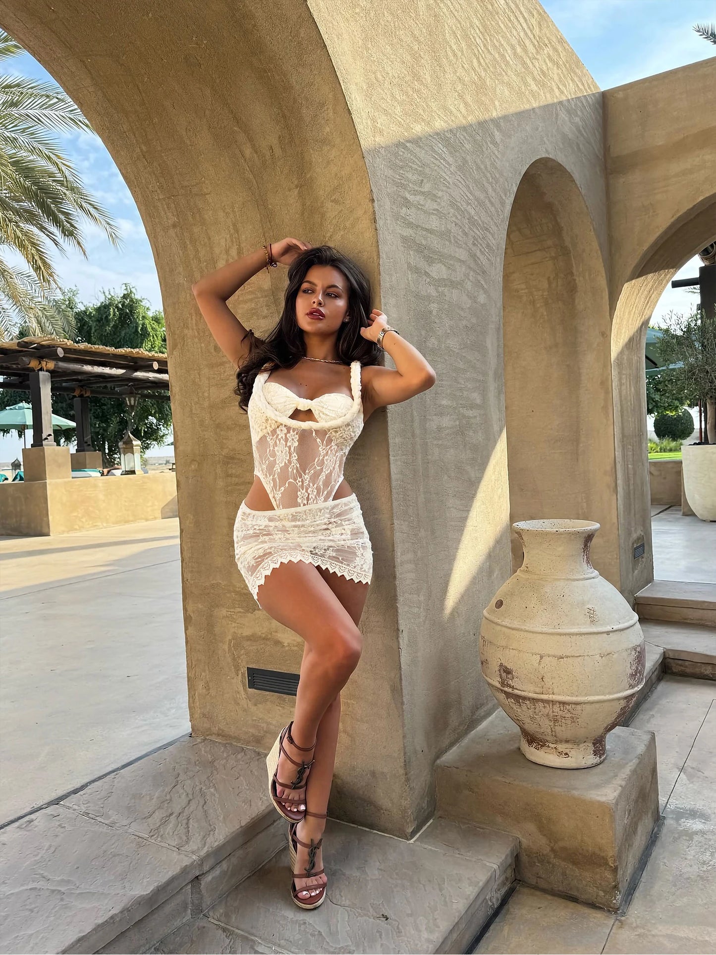 Buckle Off Shoulder Bikini With Skirt Women Swimsuit 2026 Trend Biquini Swimwear Lady Holiday Bath Suit Female Beachwear Outfits