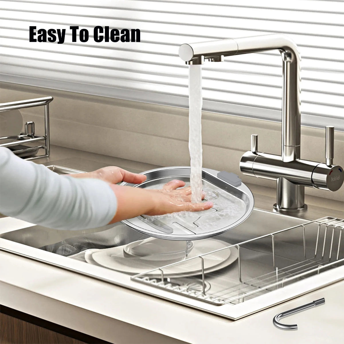 2.2L Stainless Steel Cat Water Fountain,Pet Water Dispenser With Filter,Dog Drinking Fountain For Cats,Ultra Quiet Water Pump