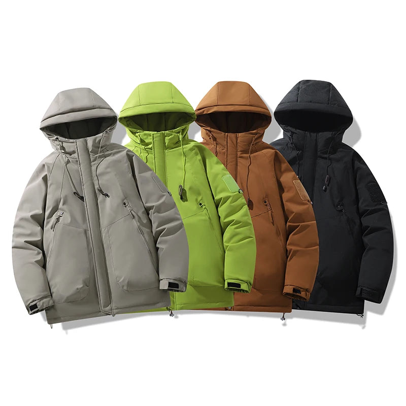 New Winter Cycling Sports Windproof Warm Party Jacket Made of High-qualitybreathable Cotton Jacket for Outdoor Usedded Jacket