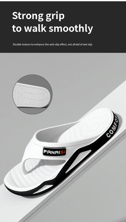 Summer Men's Flip-flops Sports Beach Sandals Men Casual Outdoor Fashion&trend Comfortable Shoes House Flip Flops Home Shoes