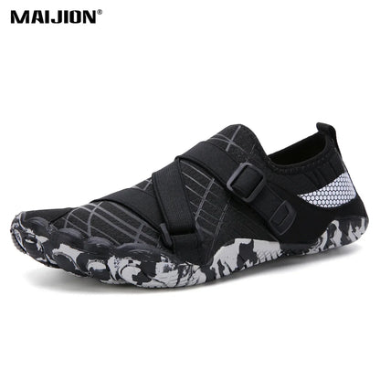 Men Women Elastic Beach Barefoot Seaside Aqua Shoe Quick-Dry Breathable Surf Wading Shoe Non Slip Upstream Swimming Water Shoe
