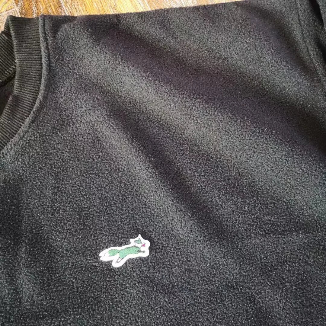 Double-Faced Fleece Sweatshirt with Corded Hemline And Embroidery round Neck Women's Fashion Brand Sweatshirt from Freak's Store