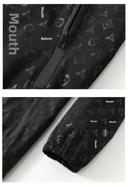 Spring 2025 Men's Thin Hooded Jacket Stylish Sun Protection Outerwear Youthful Male Casual Wear Comfortable Regular Length