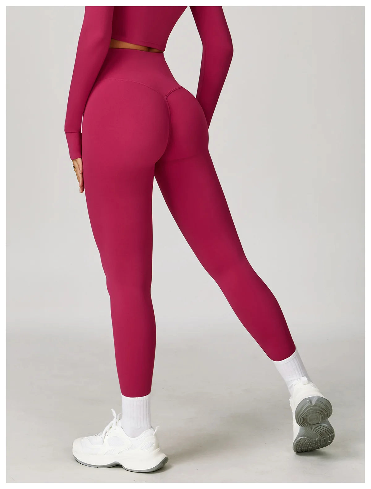 Butt Lifting Running Leggings Women 2025 High Waist Quick-Dry Naked Feel Yoga Pants Tummy Control Outdoor Workout Tights for Gym