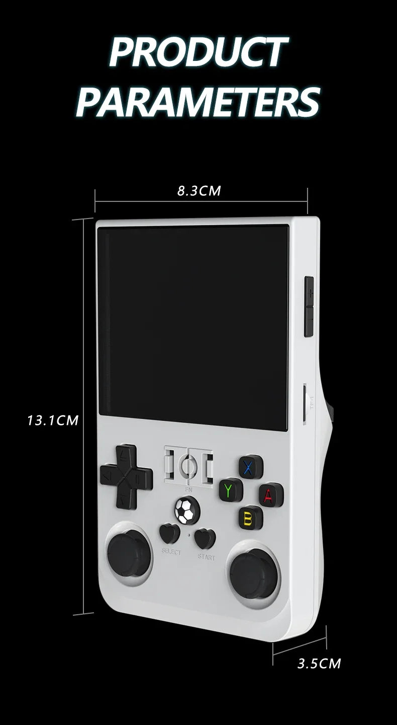 R36MAX Game Console 64GB 128GB 18000+GAMES Linux System 4.0inch K36 vs R36S 3.5inch Pocket Video Player No Download Required