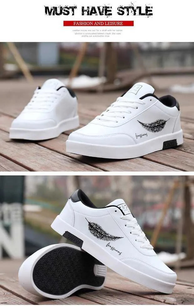 Men Sneakers Summer Shoes Men's White Shoes Sports Board Shoes Men's Fashion Shoes Zapatillas Hombre Chaussure Homme