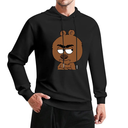 Malloy-Brickleberry-Art Short Sleeve Classic Comfort Soft Crewneck Hoodie autumn new products man hoodie
