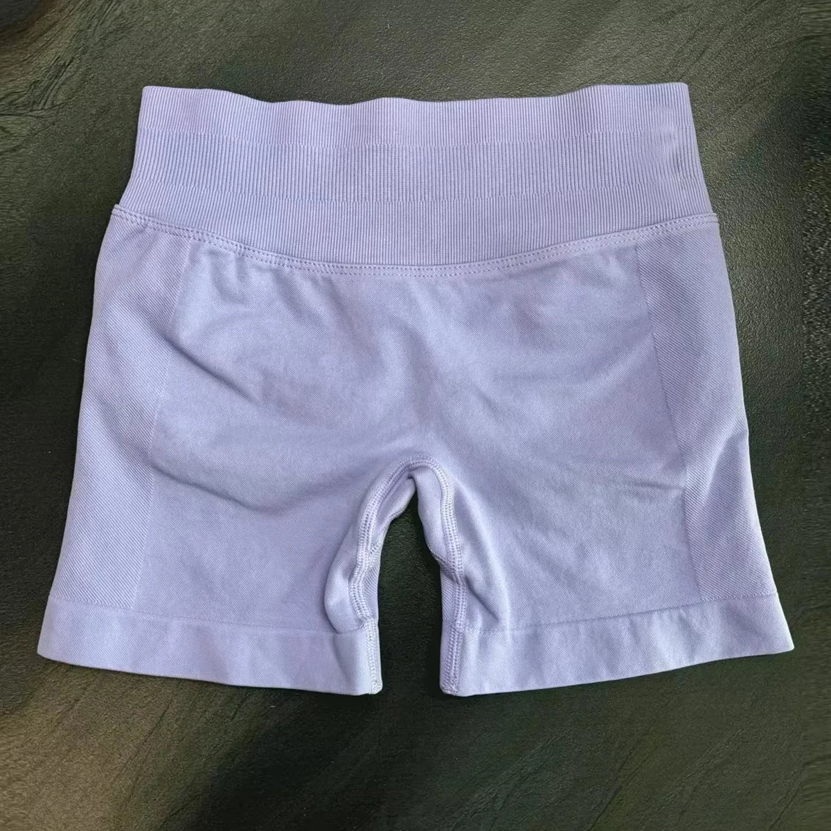 No logo Low Waist Seamless Yoga Shorts for Women Scrunch Bum Gym Shorts Workout Biker Short Stretch Fitness Short