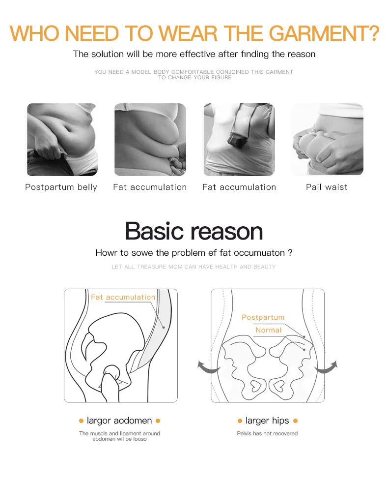 Women's Padded Butt Lifter Body Shaper with 4 Sponge Pads Tummy Control Shapewear Panties with Waist Cincher and Hook Closure