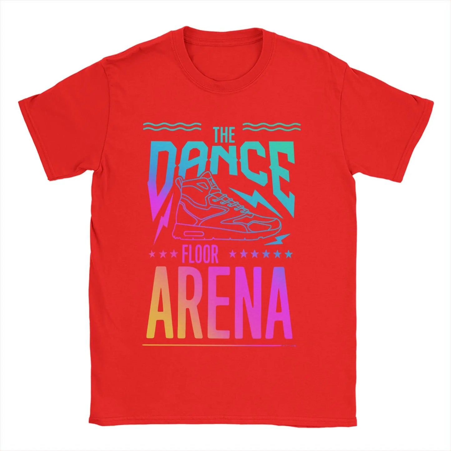 TIL DANCE FLOOR ARENA Men Women T Shirt  Vintage Tee Shirt Short Sleeve Crew Neck T-Shirts Cotton Summer Tops