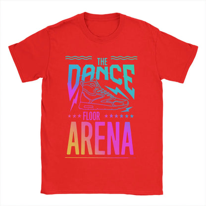 TIL DANCE FLOOR ARENA Men Women T Shirt  Vintage Tee Shirt Short Sleeve Crew Neck T-Shirts Cotton Summer Tops