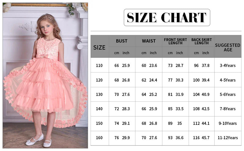 elegant dress for girls Wedding Party Dresses for Girls Bridesmaid Dress Formal  Long Gown Tailing Gala Birthday Pageant Prom Go