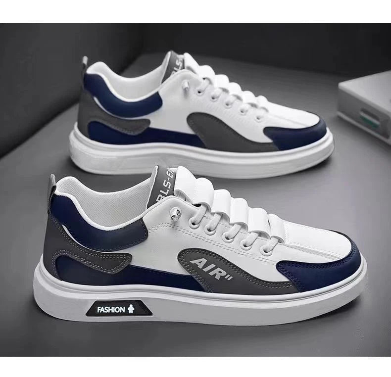 New 2025 Men's Casual oes Leather Surface Comfortable Spring Autumn Trendy Sports oes Versatile Faionable Korean Sle