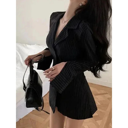 Striped Shirts for Women Turn-down Collar Long Sleeve Blouses Spring 2025 New Fashion Single Breasted Female Shirts
