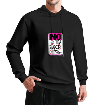 No Tea No Shade No Pink Lemonade Jasmine Masters Quote Hoodie male clothes autumn new products graphic hoodies