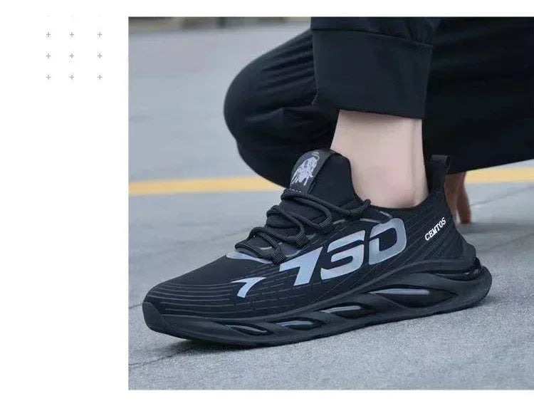 Men's shoes new summer breathable network surface tide brand sports leisure running light network red boom fashion shoes