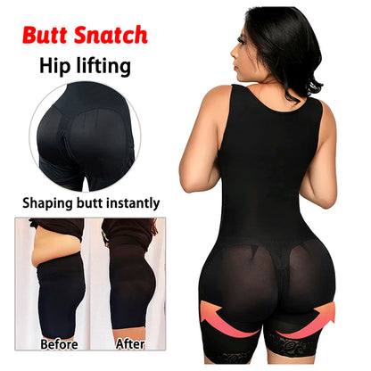 Fajas Reductoras Body Shaper Slimming Sheath Flat Belly Shapewear Tummy Control Bodysuit Postpartum Bodices Girdles Woman Corset