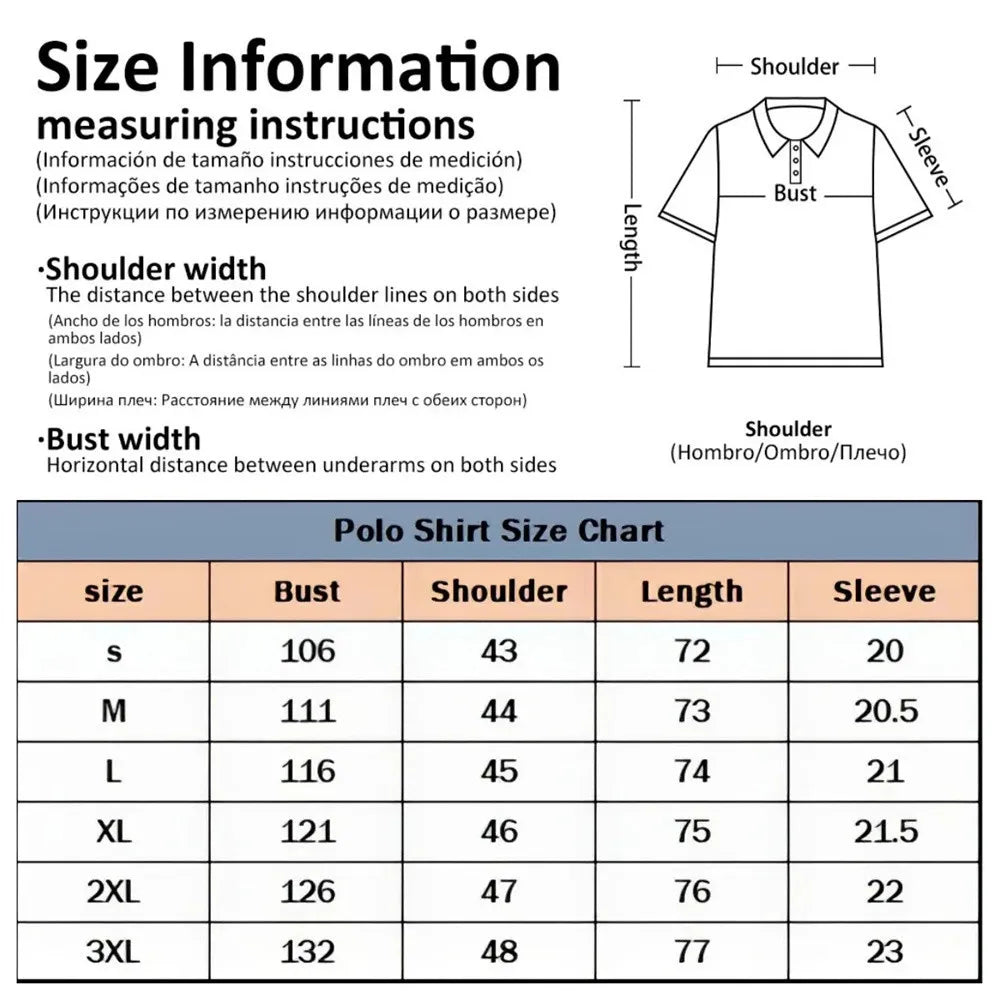 Summer New Men's Casual Sports Short Sleeved Polo Shirt Fashionable And Comfortable T-Shirt Men Breathable Polo Shirt Men's Tees