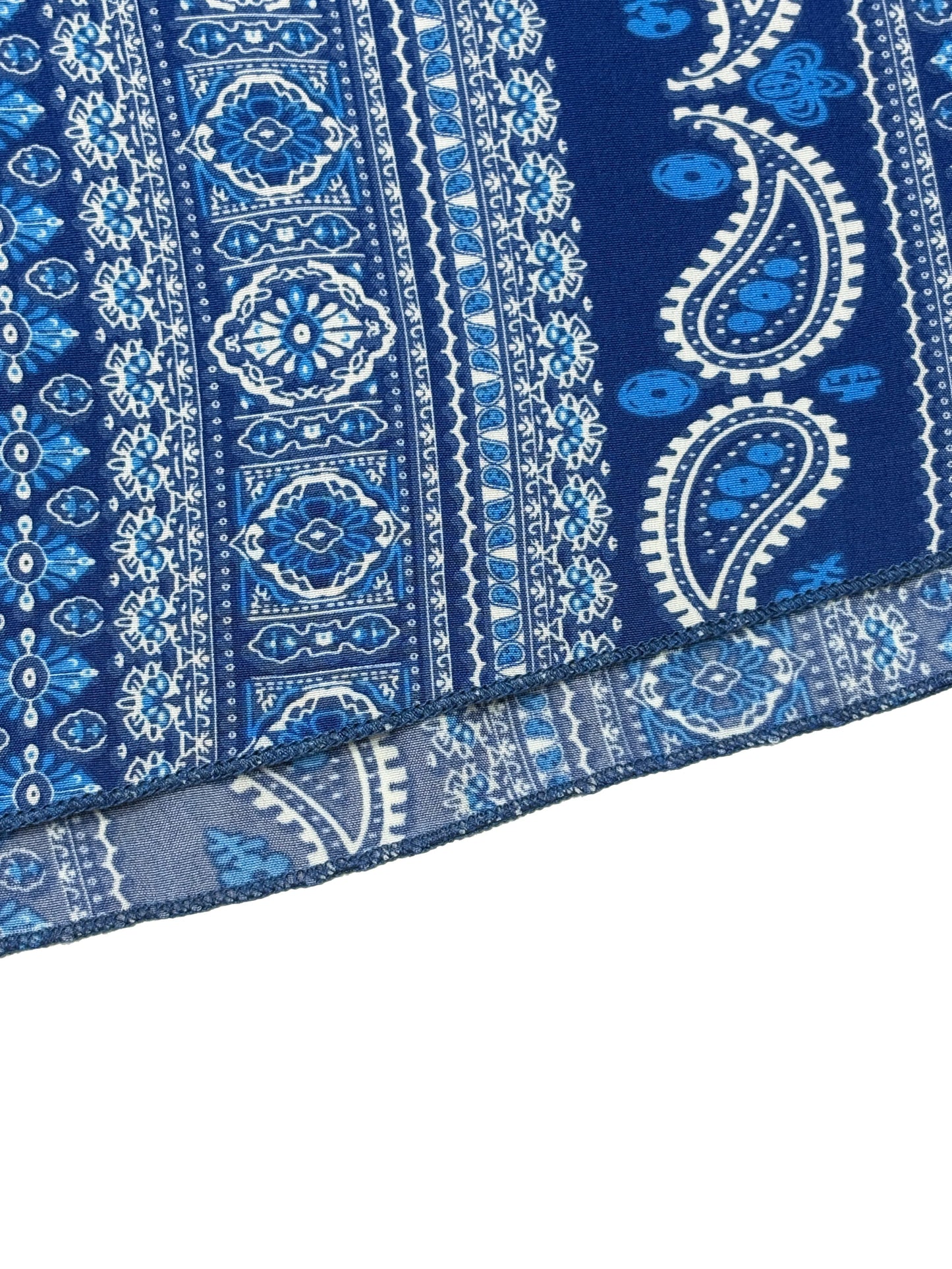 Women's Summer Ethnic Pattern Backless Split Thigh Dress Ladies Summer Clothes Boho Fashion Frill Trim Long Dress for Beach