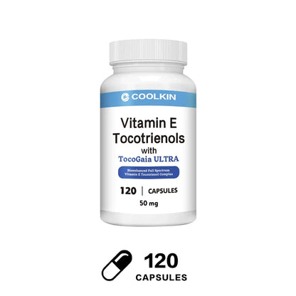 Vitamin E Tocotrienols - Supports Cardiovascular, Skin, and Bone Health, Anti Aging