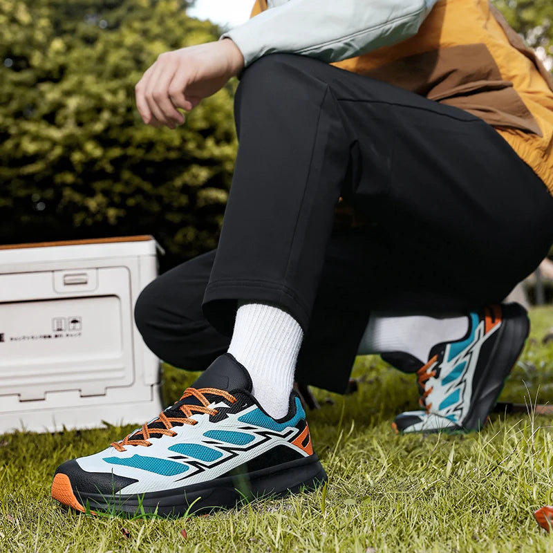 Wide Toe Men Running Sneakers Minimalist Barefoot Shoes Lightweight Breathable Zero Soles Outdoor Man Casual Walking Sport Shoes