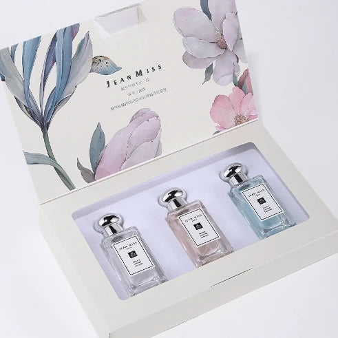 3*30ML Set of Floral Scented Perfume for Women Men Scent Lasting Fragrance Pheromone Eau De Parfum High Quality Gift Box