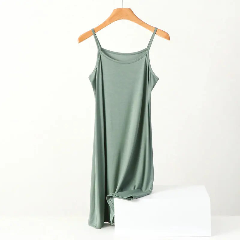 XL-8XL Vestido Mujer Plus Size Sling Night Dress Women Sexy Cotton Nightgowns Female Loose Homewear Nightshirt ночнушка женская
