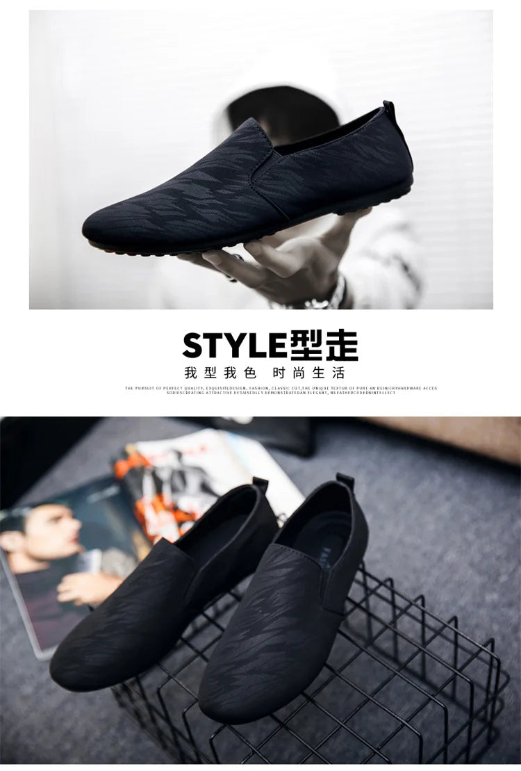 Shoes for Man New Men Fashionable Canvas Breathable Flat Bottomed Walking Shoes with Lightweight Sports Shoes Men's Sneakers