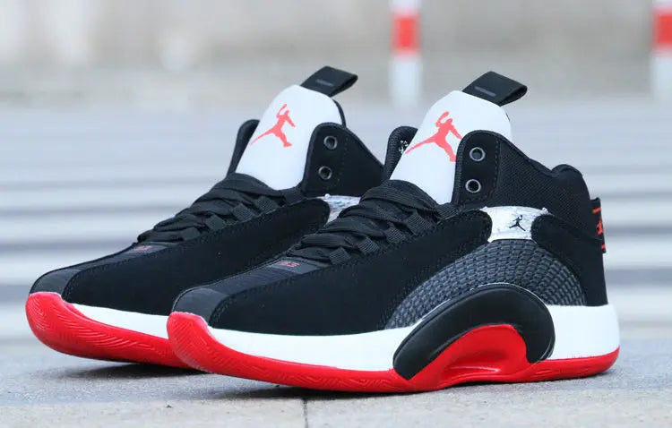 New Winter Basketball Shoes for Men Keep Warm Non-Slip Outdoor Sports Shoes Fur Gym Training Athletic Basketball Sneakers Women