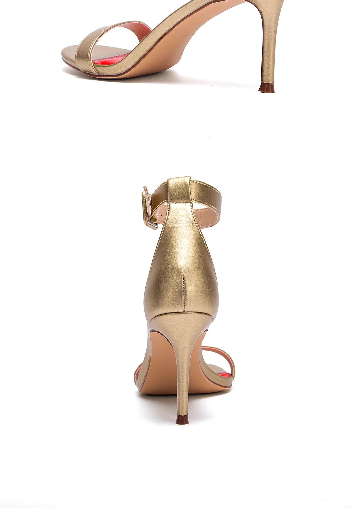 High heel sandals luxury brand 2025 summer new simple design wrap heel Girl