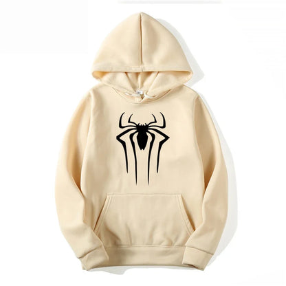 Fashion brand men's hoodie casual hoodie sportswear men's/women's top printed spider hoodie
