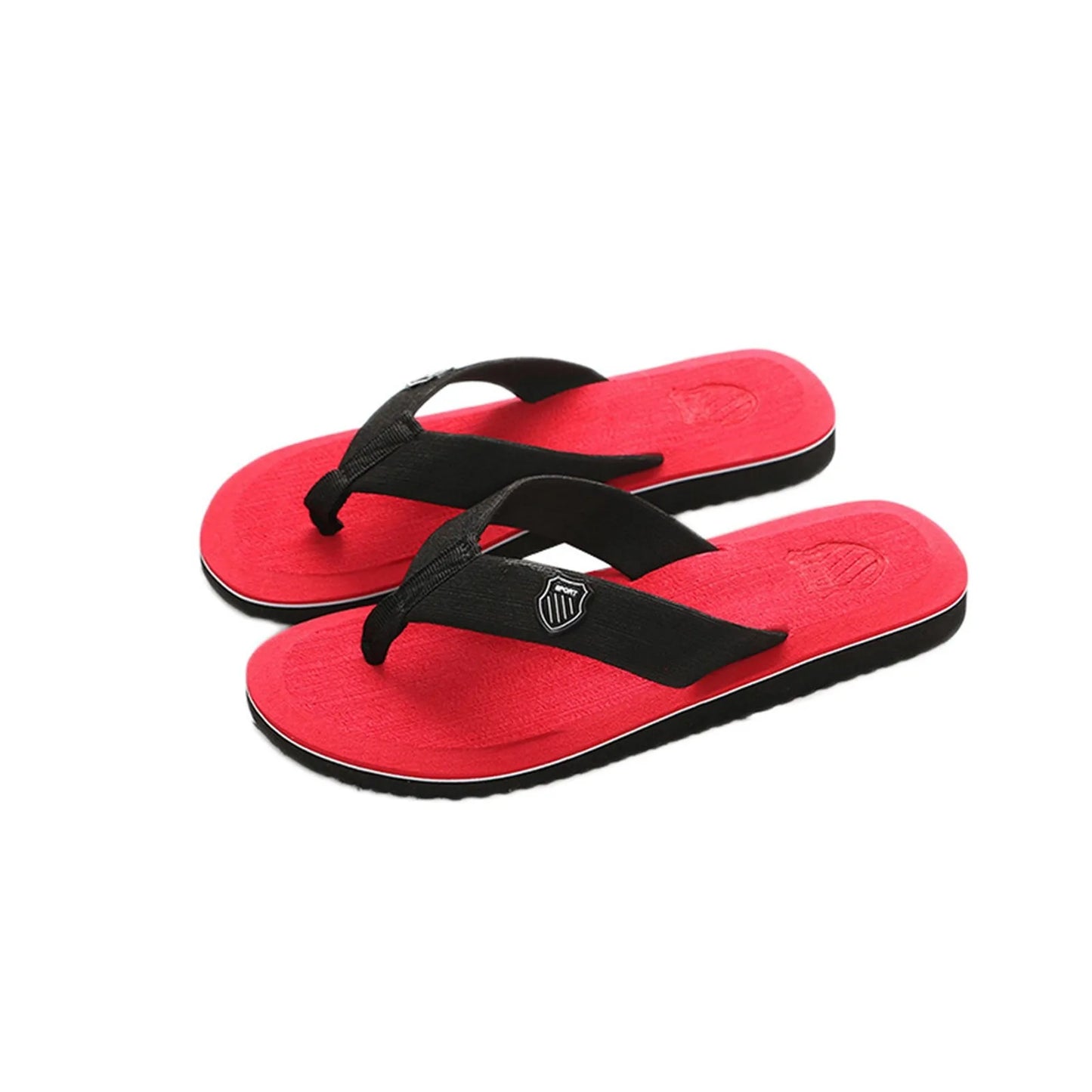 Men'S Flip Flops Simple Men'S Flip Flops Lightweight Casual Slippers Non-Slip Clip Foot Beach Vacation Seaside Play Comfortable