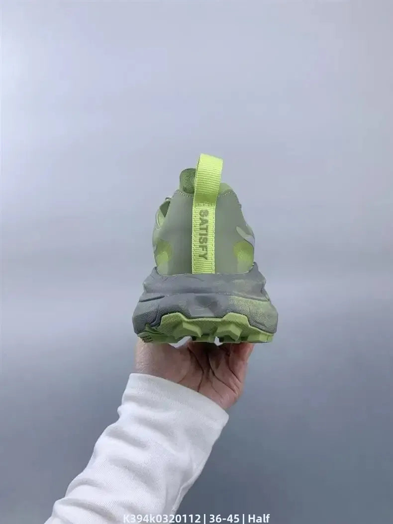 Low-Top Casual Running Shoes Unisex Breathable Mesh Shock Absorption Cross-country Sports Shoes EVA Insole from Mainland China