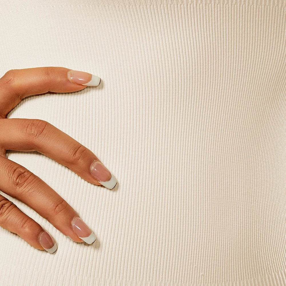 Long Sleeve Jumpsuit Women Bodycon One-piece Outfit Jumpsuit Square Neck Casual Streetwear Rompers Overalls playsuits Bodysuit