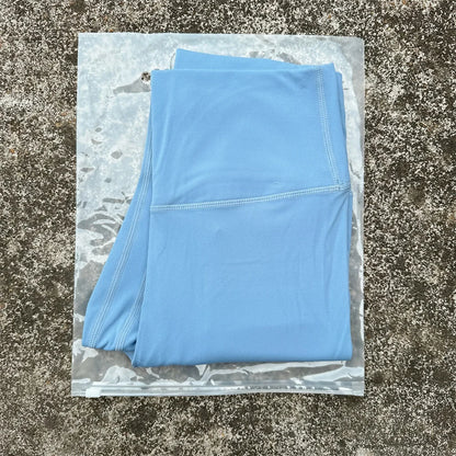 Solid Color Back Waist Pocket High Waist Yoga Legging Women Sport Cropped Pants Butter Athletic Gym Comprehensive Training Jog