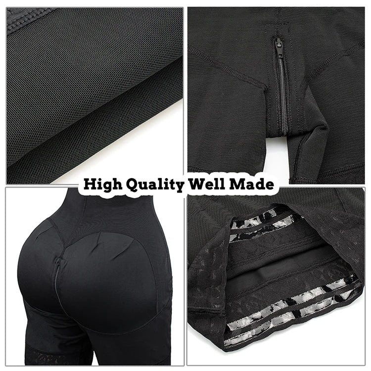 Faja Shapewear Slimming Girdle Reductive Corset Colombian Body Shaper Butt Lifter Seamless Bbl Sheath Women Compression Garments