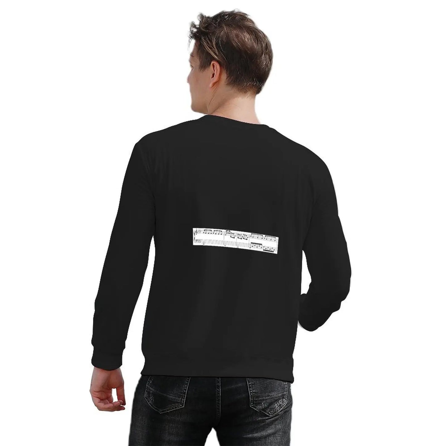 Le Nuvole Bianche music sheet - Einaudi Pullover anime clothes winter clothes tracksuit clothes for men new in sweatshirts