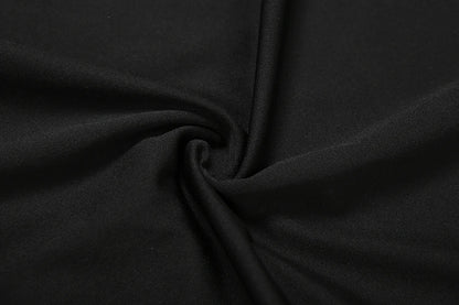 Sisterlinda Casual Hooded Long Dresses Woman Autumn Trend Swing Collar Full Sleeve Skinny High Stretch Solid Elegant Vestidos