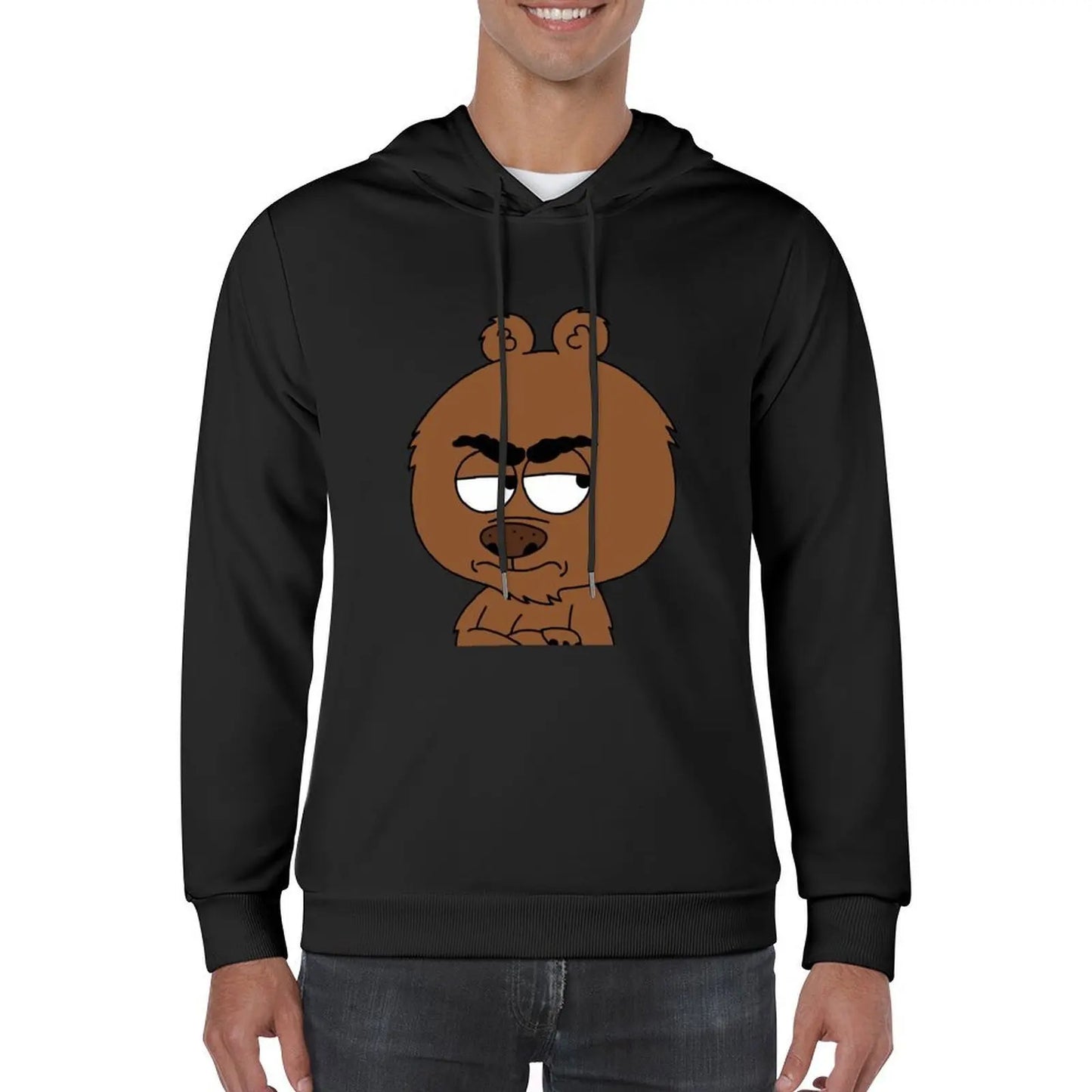 Malloy-Brickleberry-Art Short Sleeve Classic Comfort Soft Crewneck Hoodie autumn new products man hoodie